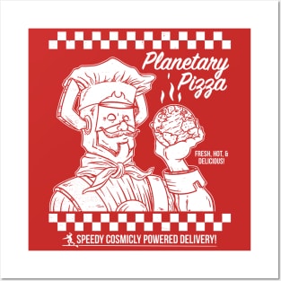 Planetary Pizza Posters and Art